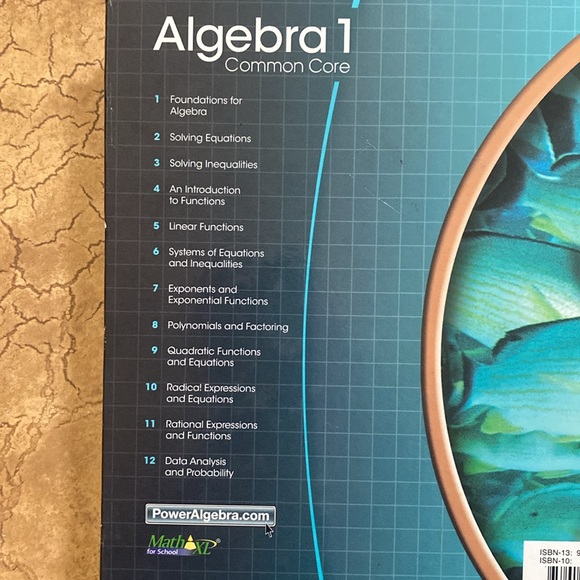 Algebra 1 Common Core Hardcover Textbook - Picture 4 of 8